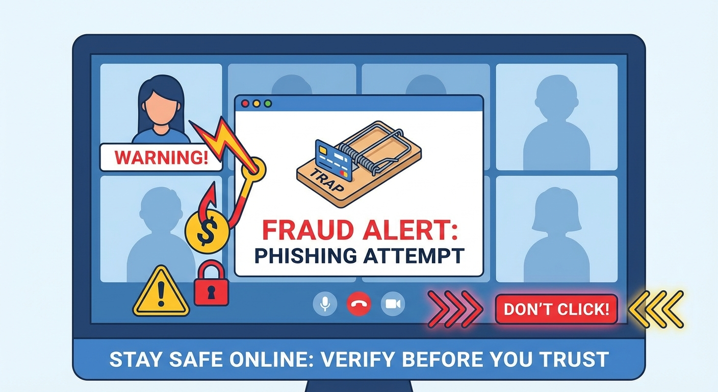 That Zoom Meeting Invite Could Be a Trap: Fake Video Call Scam Warning