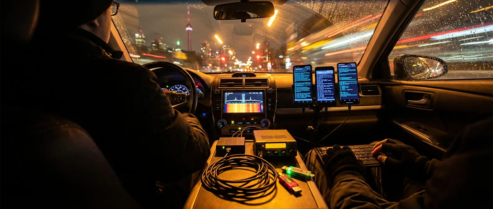 Canada's First SMS Blaster Bust: How a Device in a Car Hijacked Tens of Thousands of Toronto Phones — and Blocked 911
