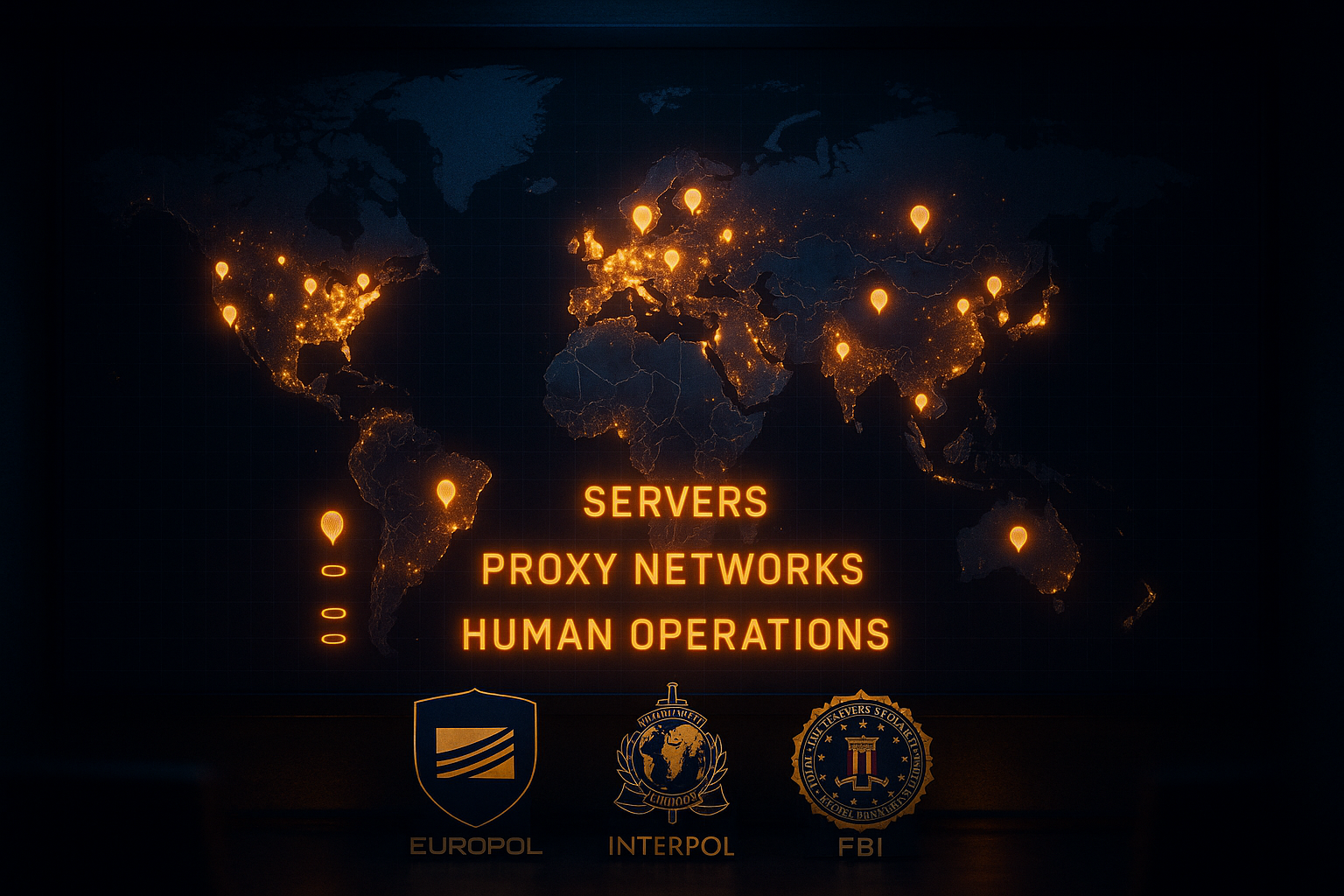 The March 2026 Global Scam Purge: How Law Enforcement Hit Every Layer of the Cybercrime Stack at Once