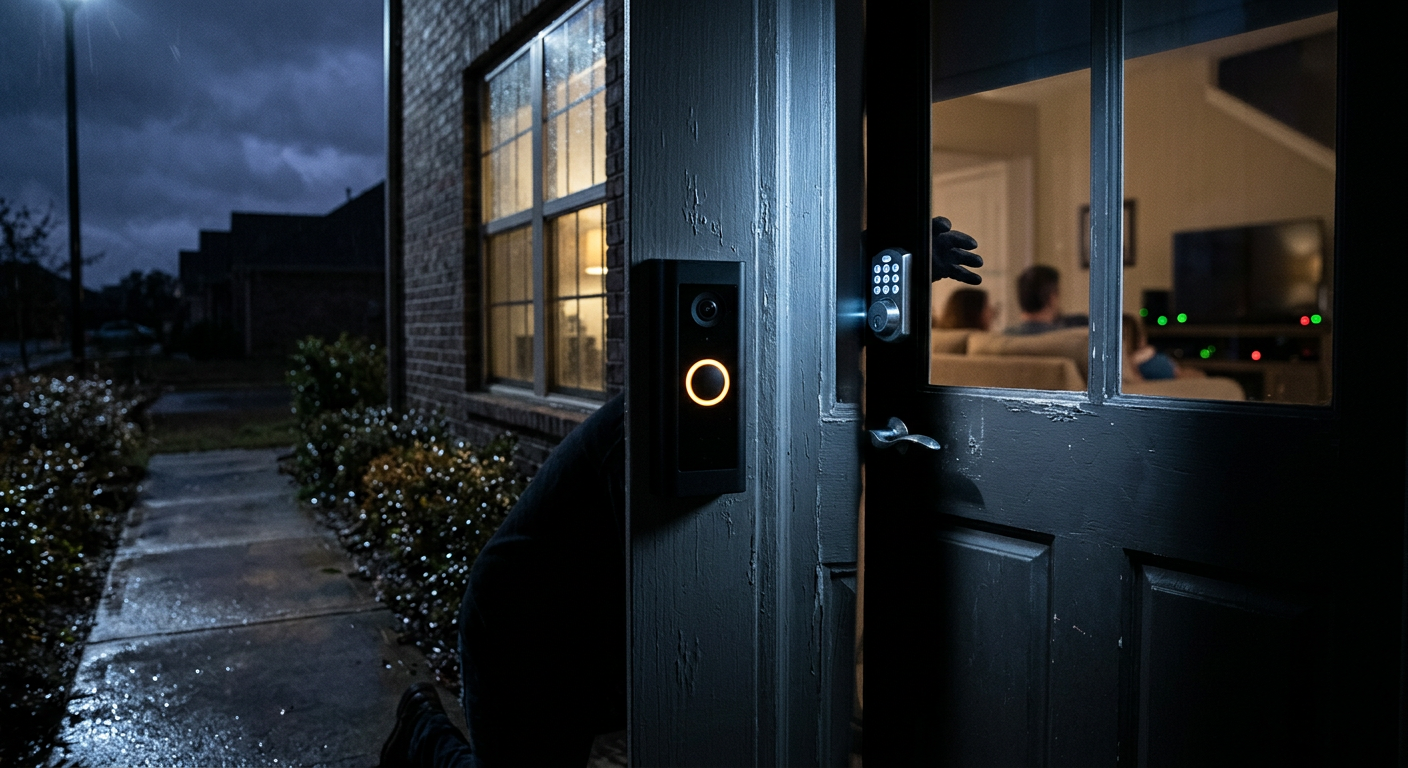 Smart Home Hijacking: How Criminals Are Using Your Doorbell and Smart Lock Against You