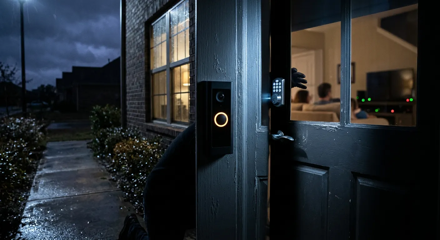 Smart Home Hijacking: How Criminals Are Using Your Doorbell and Smart Lock Against You